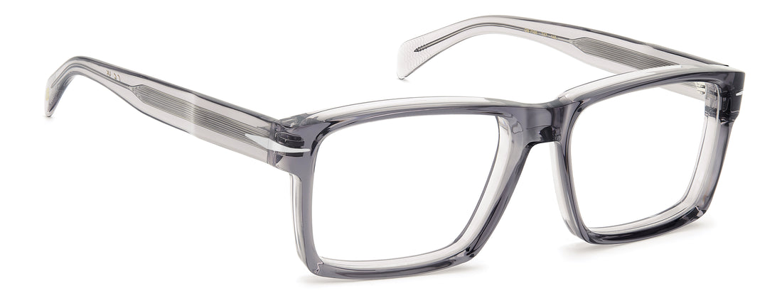 Briller david beckham db 7168 tx7 gris rectangular masculino størrelse 56mm - Detaljeret visning
