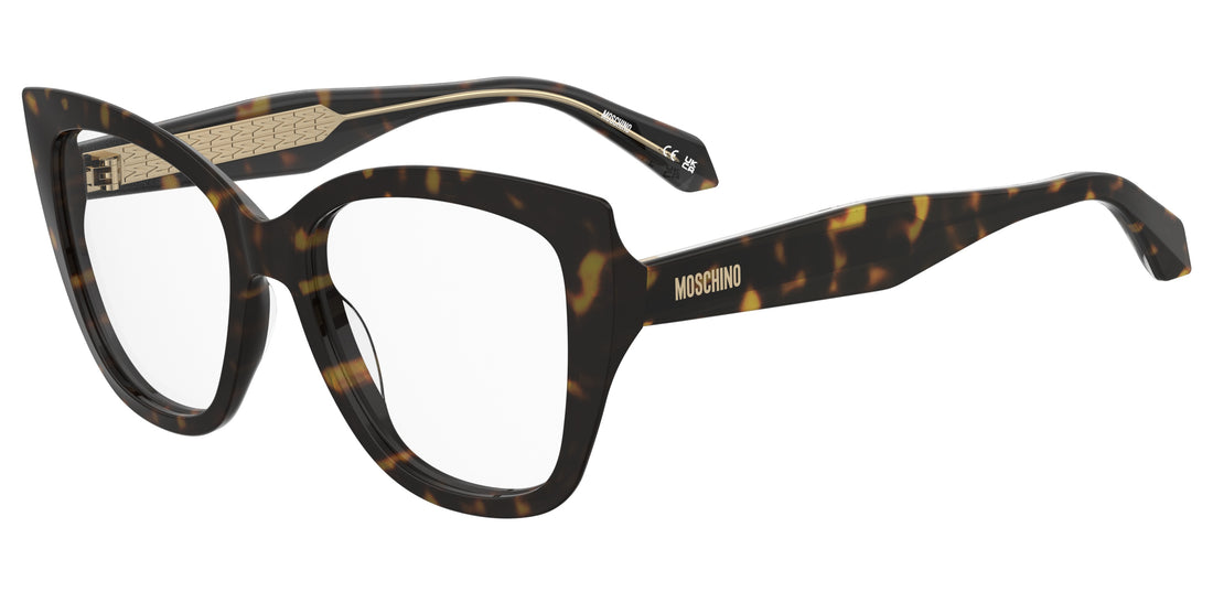 Occhiali da vista moschino mos665 086 havana cat eye femenino taglia 52mm - Vista principale