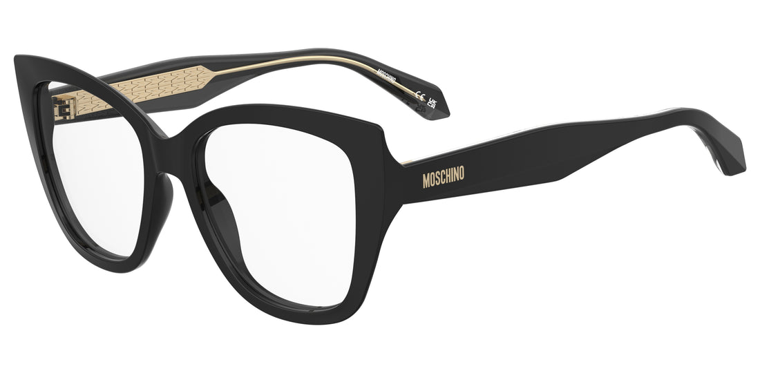 Gafas graduadas moschino mos665 807 negro cat eye femenino talla 52mm - Vista principal