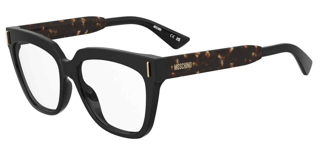 Gafas graduadas moschino mos660 wr7 negro cat eye femenino talla 54mm - Vista principal