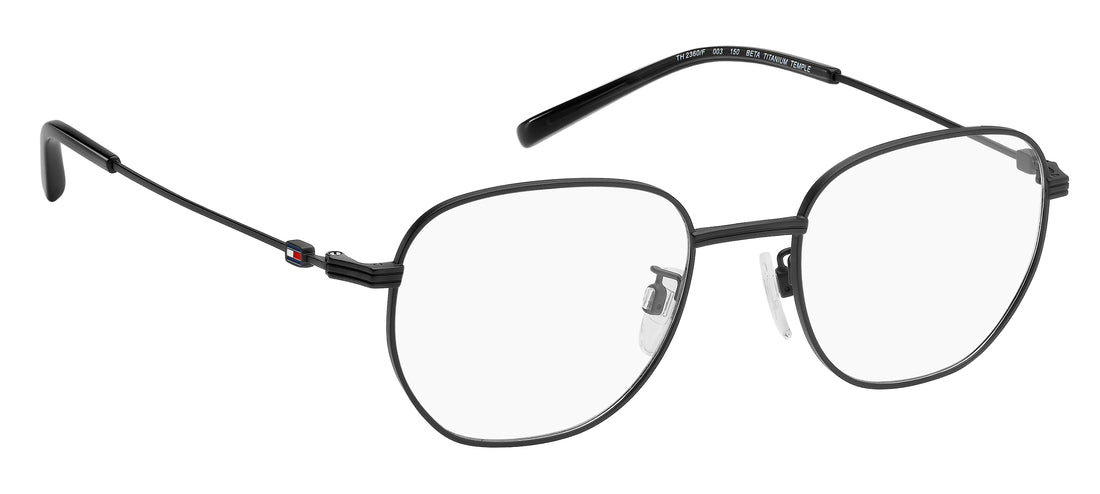 Gafas graduadas tommy hilfiger th 2360/f 003 negro square masculino talla 51mm - Vista de detalle