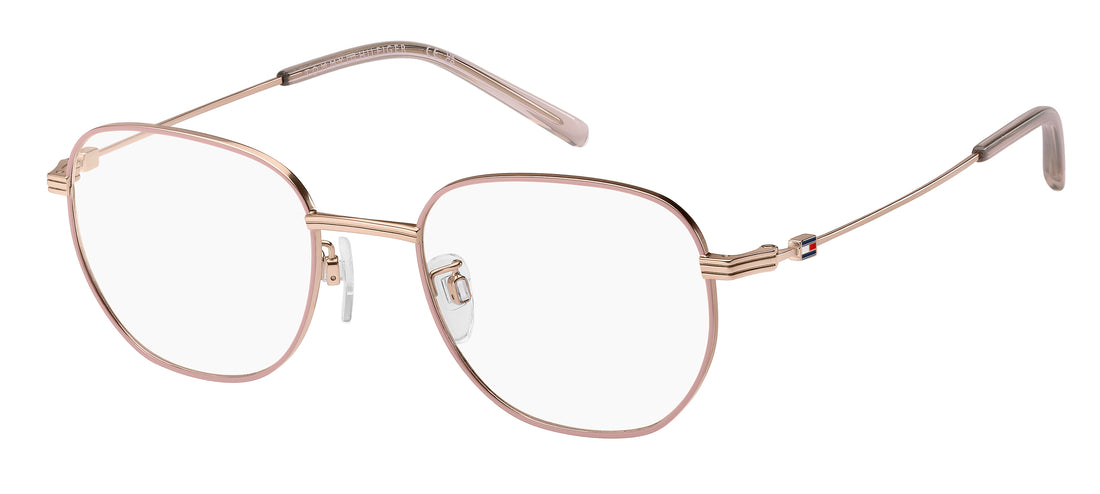 Gafas graduadas tommy hilfiger th 2360/f eyr dorado square masculino talla 51mm - Vista principal
