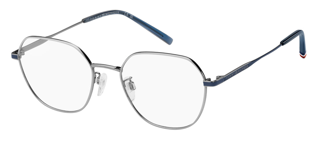 Gafas graduadas tommy hilfiger th 2363/f 6lb plateado square masculino talla 53mm - Vista principal