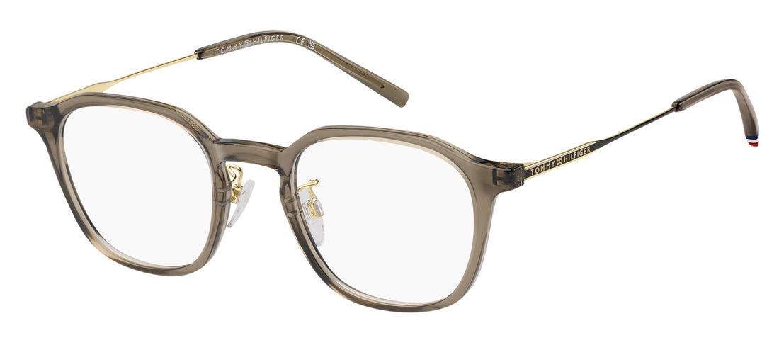 Gafas graduadas tommy hilfiger th 2362/f 10a beige square masculino talla 50mm - Vista principal