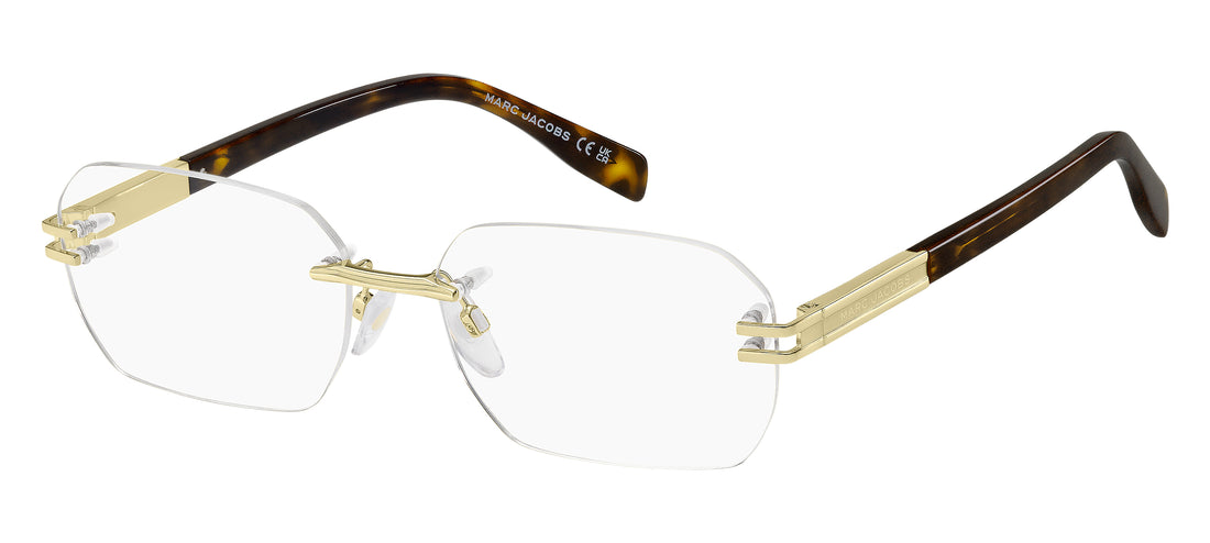 Lunettes de vue marc jacobs marc 909 06j dorado rectangular masculino taille 58mm - Vue principale