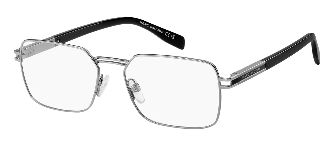 Prescription glasses marc jacobs marc 912 85k plateado rectangular masculino size 56mm - Main view