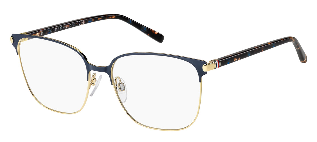 Óculos graduados tommy hilfiger th 2351 ky2 dorado square femenino tamanho 55mm - Vista principal