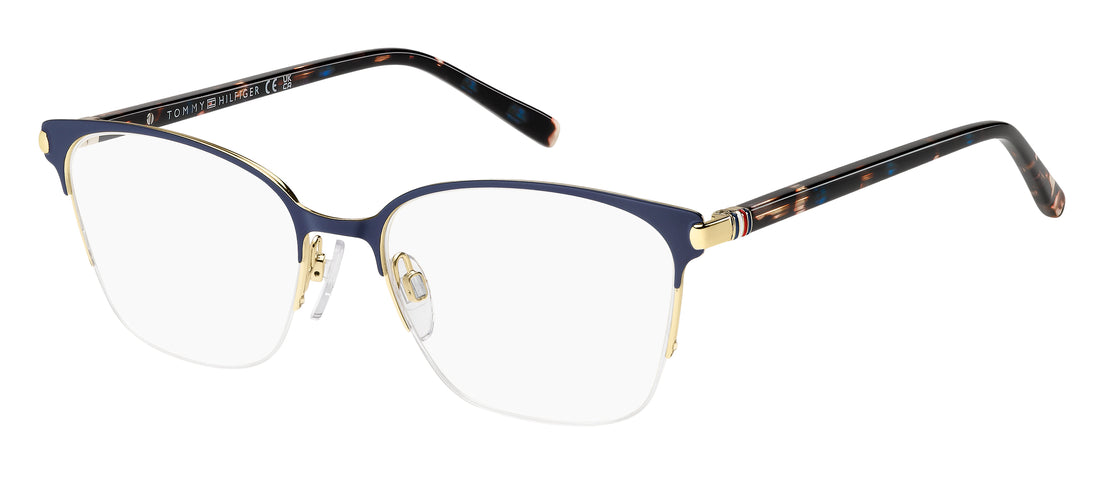 Gafas graduadas tommy hilfiger th 2352 ky2 dorado rectangular femenino talla 53mm - Vista principal