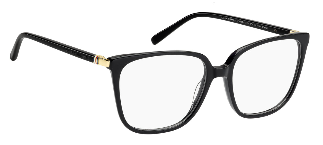 Gafas graduadas tommy hilfiger th 2353 807 negro square femenino talla 54mm - Vista de detalle