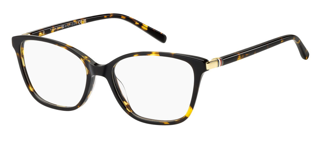 Gafas graduadas tommy hilfiger th 2354 086 havana cat eye femenino talla 53mm - Vista principal
