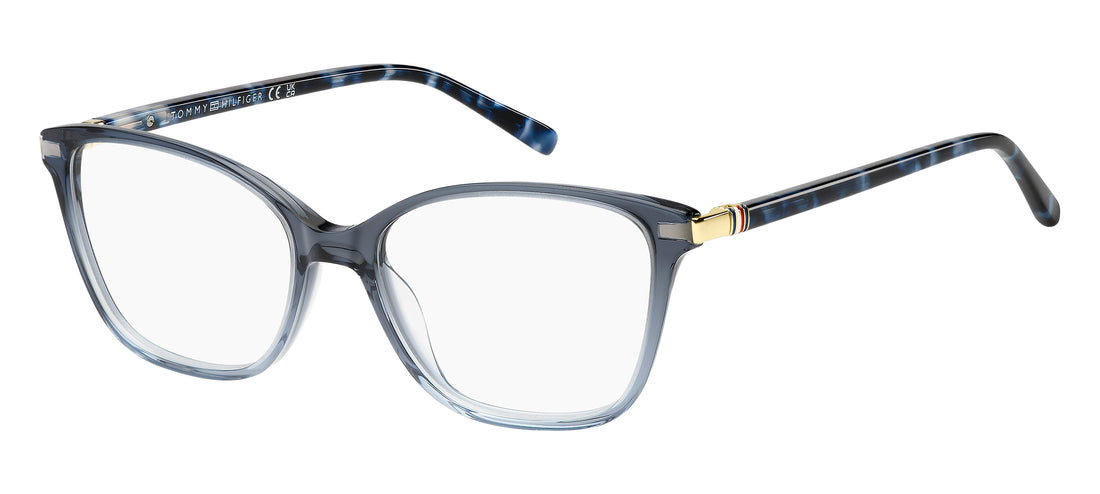 Gafas graduadas tommy hilfiger th 2354 wta azul cat eye femenino talla 53mm - Vista principal