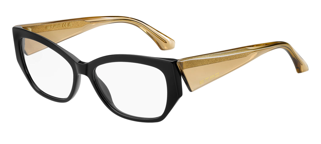 Óculos graduados etro 0126 71c negro rectangular femenino tamanho 54mm - Vista principal