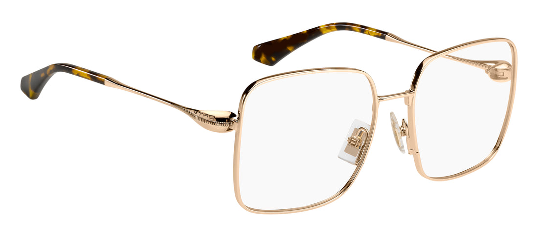 Lunettes de vue etro 0139 000 dorado square femenino taille 55mm - Vue détaillée
