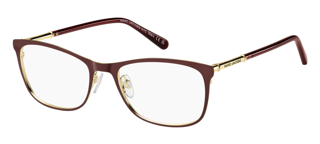 Lunettes de vue marc jacobs marc 898/g e28 dorado rectangular femenino taille 53mm - Vue principale