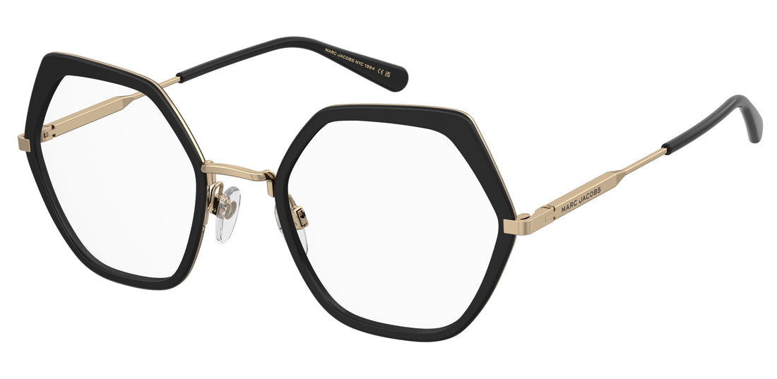 Lunettes de vue marc jacobs marc 897 rhl dorado square femenino taille 53mm - Vue principale