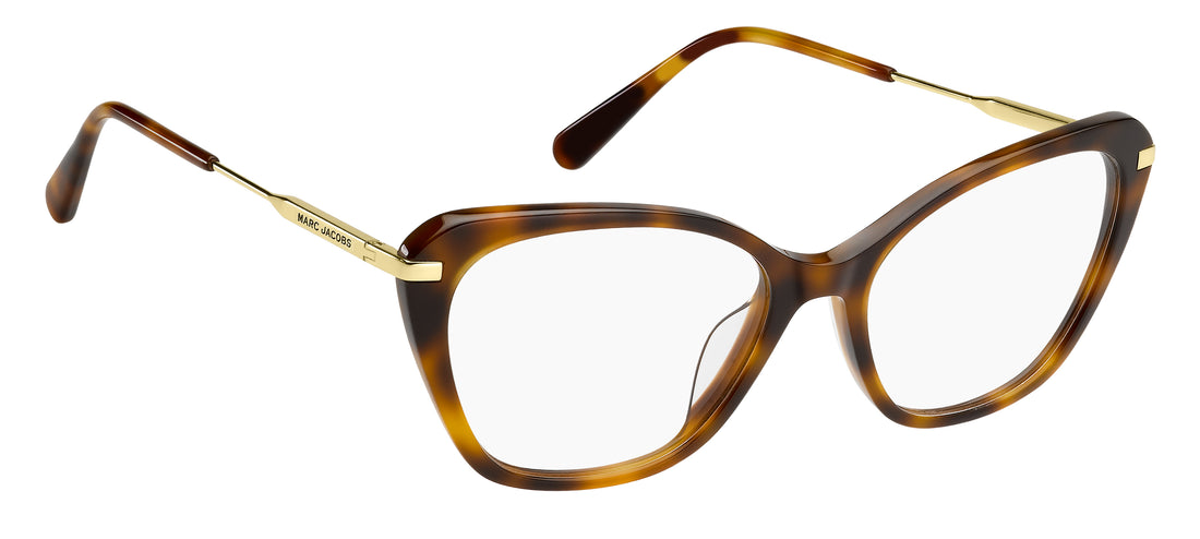 Lunettes de vue marc jacobs marc 899/g 086 havana cat eye femenino taille 54mm - Vue détaillée