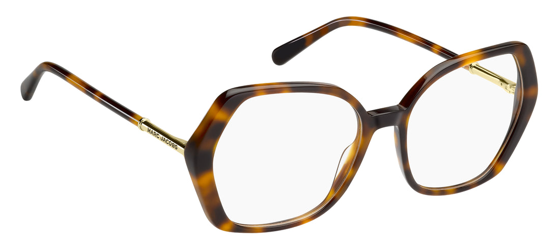 Lunettes de vue marc jacobs marc 901 086 havana square femenino taille 55mm - Vue détaillée
