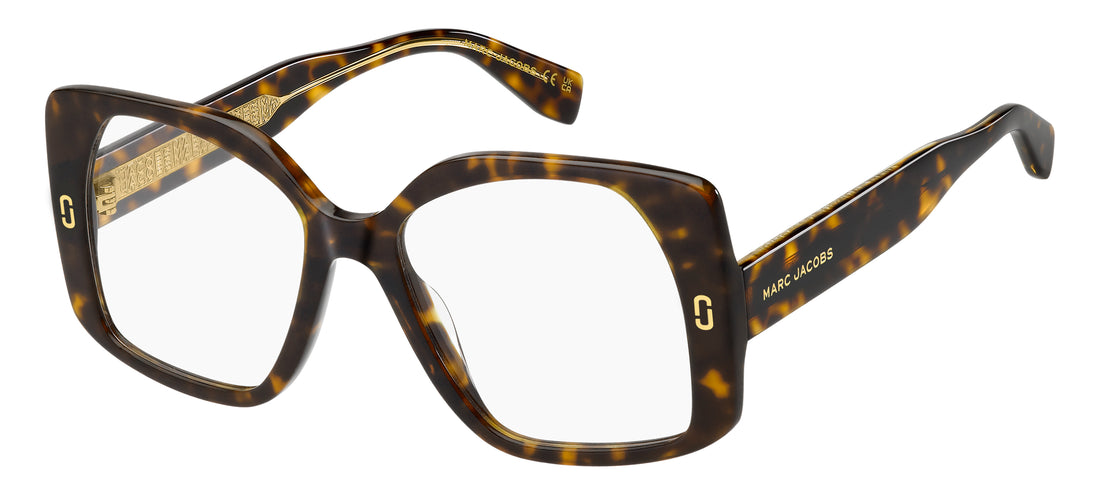 Prescription glasses marc jacobs mj 1141 086 havana square femenino size 52mm - Main view