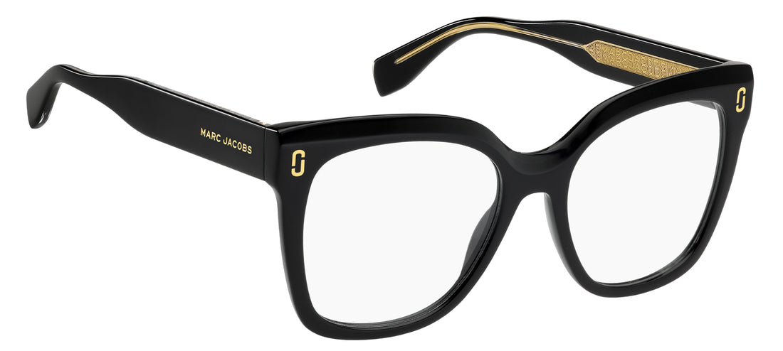 Prescription glasses marc jacobs mj 1142 807 negro cat eye femenino size 51mm - Detailed view