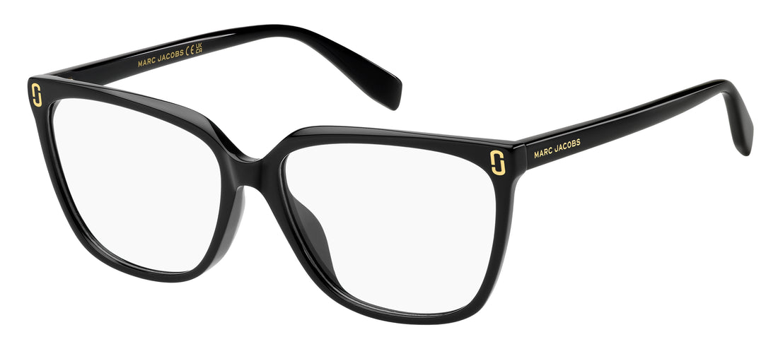 Prescription glasses marc jacobs mj 1144/g 807 negro cat eye femenino size 55mm - Main view
