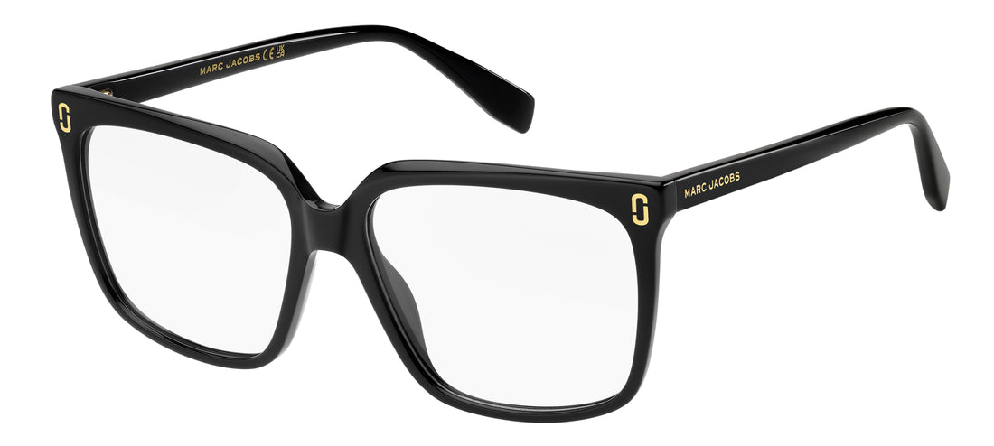 Prescription glasses marc jacobs mj 1145 807 negro square femenino size 55mm - Main view