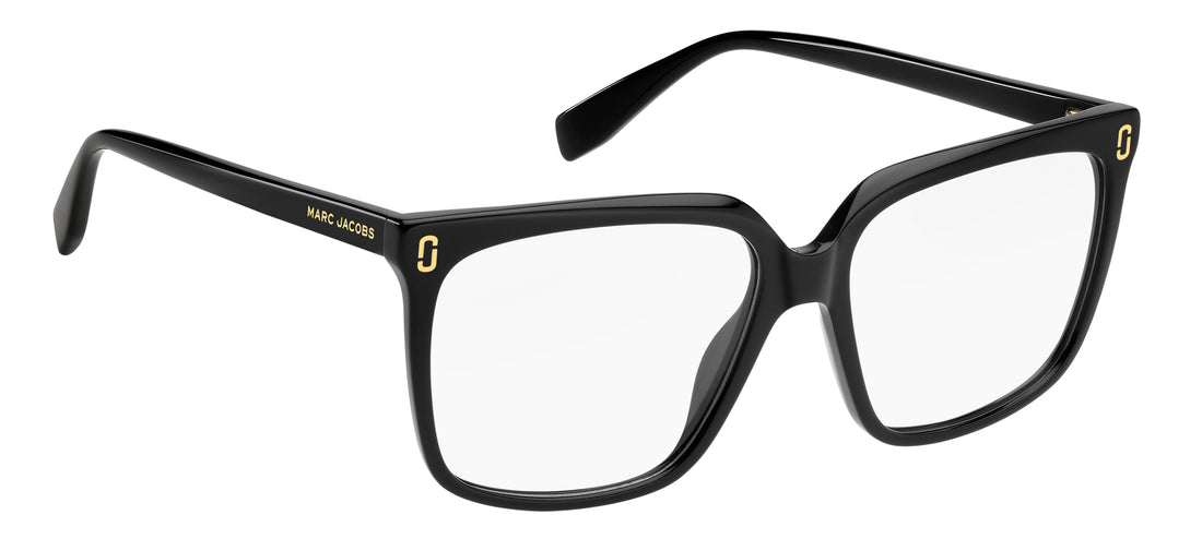 Prescription glasses marc jacobs mj 1145 807 negro square femenino size 55mm - Detailed view