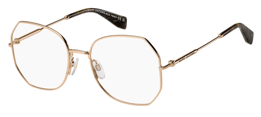 Prescription glasses marc jacobs marc 918 ddb dorado butterfly femenino size 55mm - Main view
