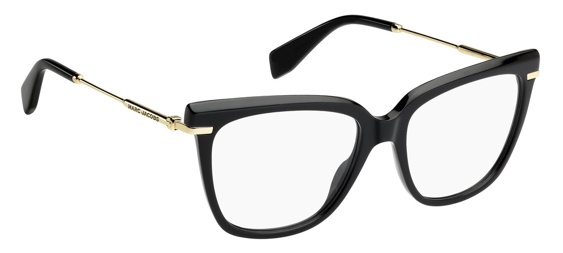 Prescription glasses marc jacobs marc 891 807 negro cat eye femenino size 53mm - Detailed view