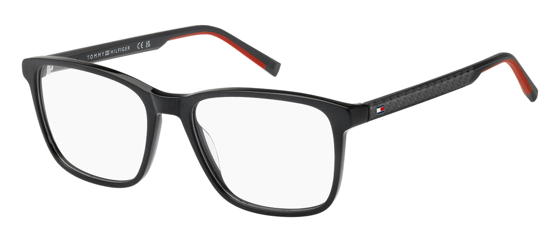 Gafas graduadas tommy hilfiger th 2318 003 negro square masculino talla 56mm - Vista principal