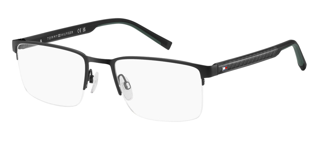 Gafas graduadas tommy hilfiger th 2316 003 negro rectangular masculino talla 55mm - Vista principal