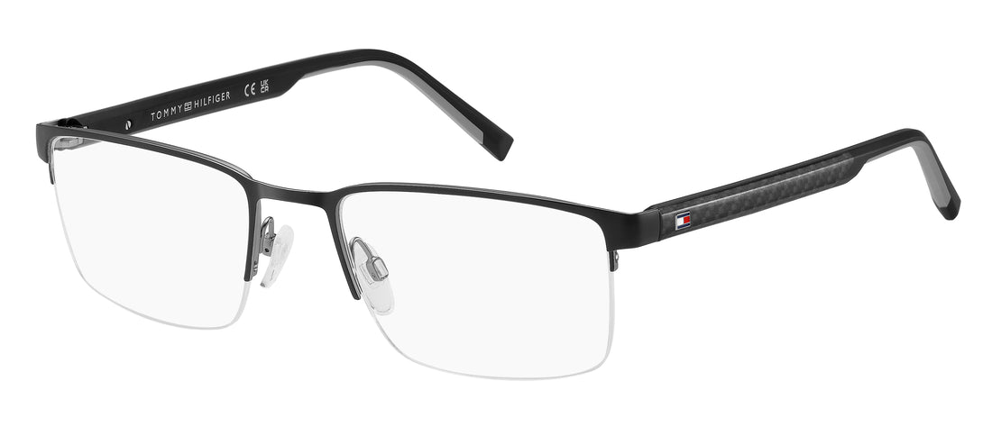 Gafas graduadas tommy hilfiger th 2316 124 negro rectangular masculino talla 55mm - Vista principal