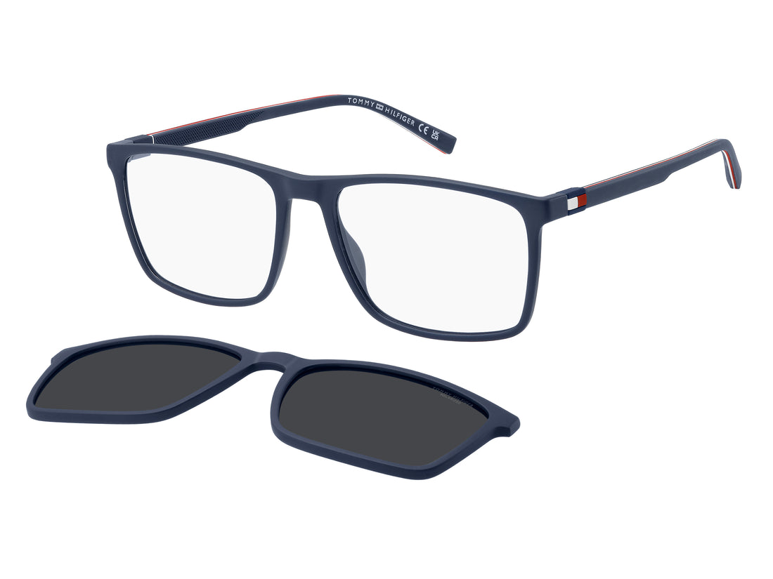 Brillen tommy hilfiger th 2320/c pjp m9 azul square masculino maat 56mm - Hoofdaanzicht