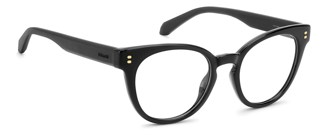 Occhiali da vista polaroid pld d592 807 negro cat eye femenino taglia 51mm - Vista dettagliata