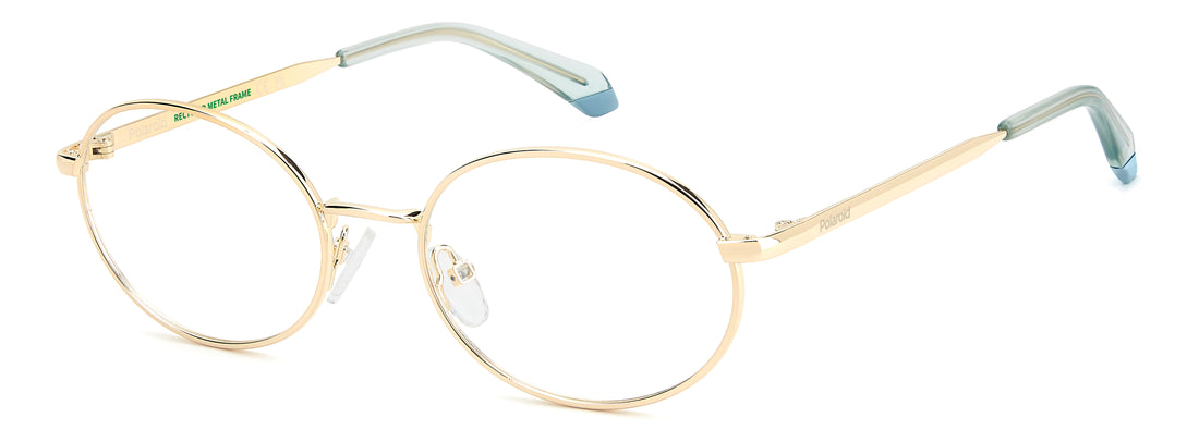 Occhiali da vista polaroid pld d594 000 dorado oval femenino taglia 54mm - Vista principale