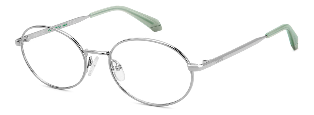 Occhiali da vista polaroid pld d594 6lb plateado oval femenino taglia 54mm - Vista principale