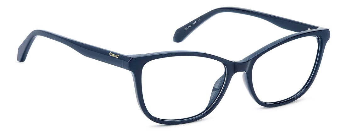 Occhiali da vista polaroid pld d597 pjp azul cat eye femenino taglia 55mm - Vista dettagliata