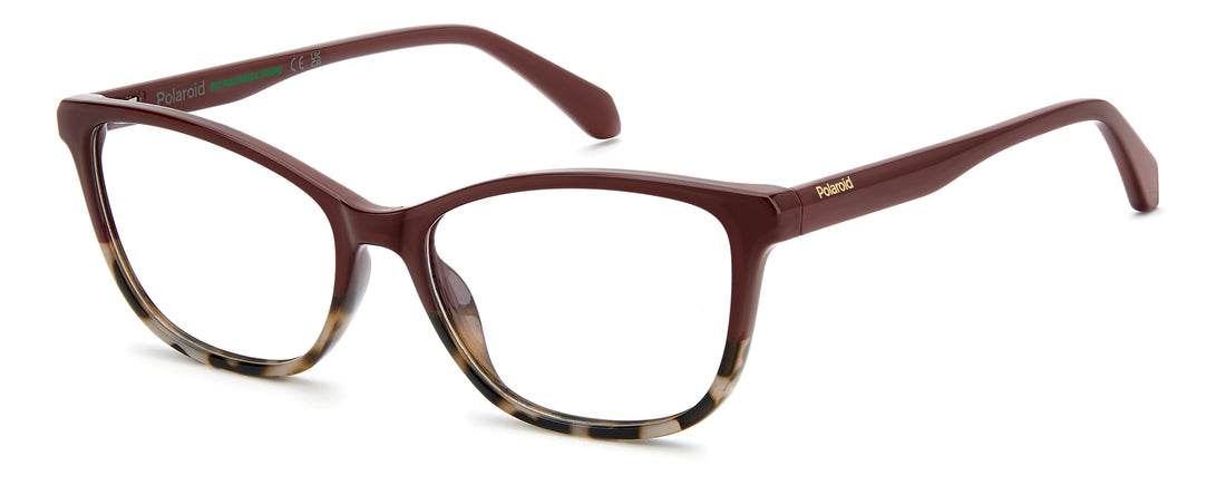 Occhiali da vista polaroid pld d597 ydc burdeos cat eye femenino taglia 55mm - Vista principale