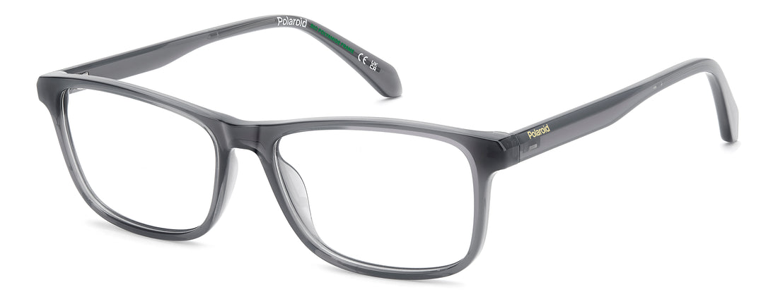 Occhiali da vista polaroid pld d598 kb7 grey rectangular masculino taglia 55mm - Vista principale