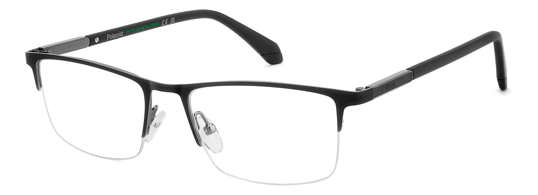 Occhiali da vista polaroid pld d599 rzz negro rectangular masculino taglia 56mm - Vista principale