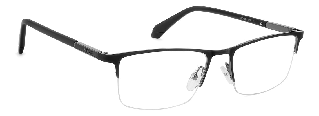 Occhiali da vista polaroid pld d599 rzz negro rectangular masculino taglia 54mm - Vista dettagliata