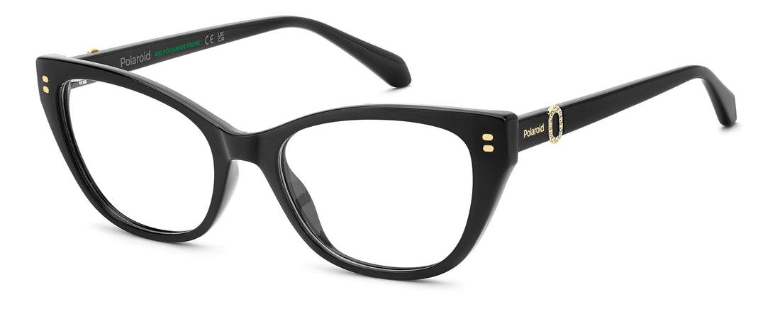Occhiali da vista polaroid pld d602 807 negro cat eye femenino taglia 53mm - Vista principale
