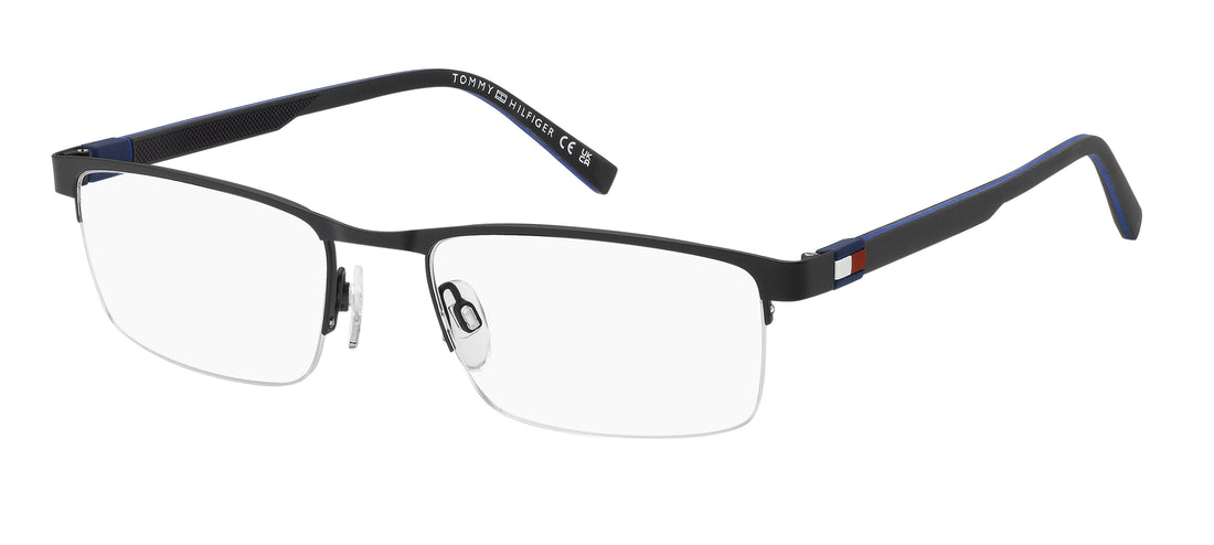 Gafas graduadas tommy hilfiger th 2322 807 negro rectangular masculino talla 54mm - Vista principal