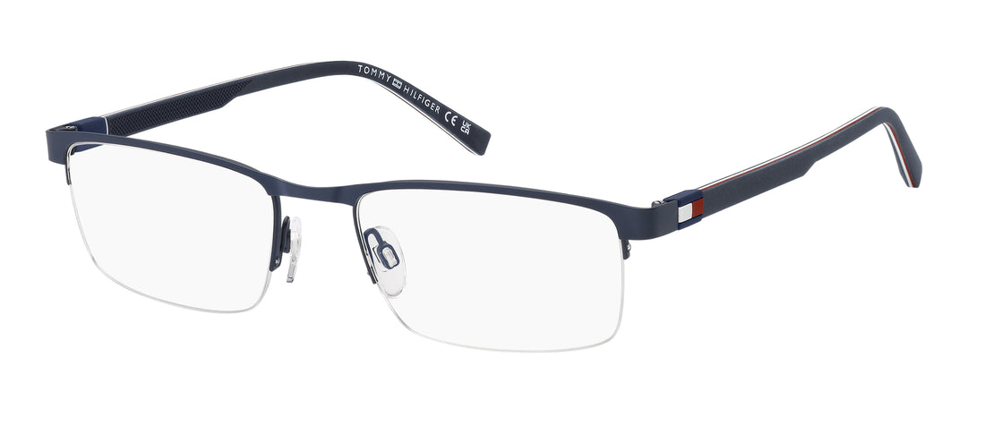 Gafas graduadas tommy hilfiger th 2322 pjp azul rectangular masculino talla 54mm - Vista principal