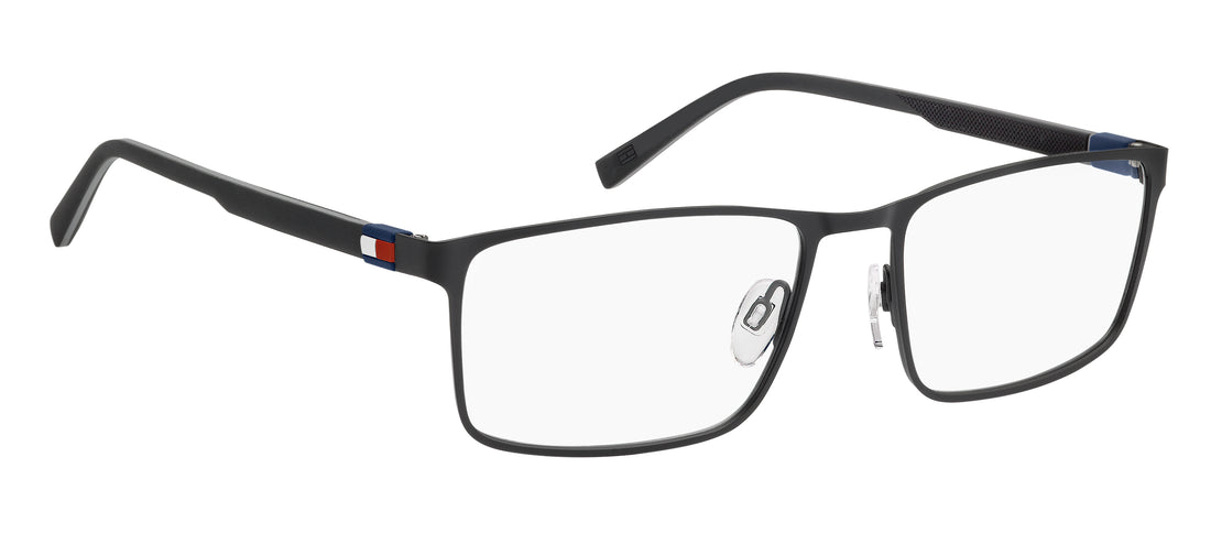 Gafas graduadas tommy hilfiger th 2321 003 negro rectangular masculino talla 58mm - Vista de detalle