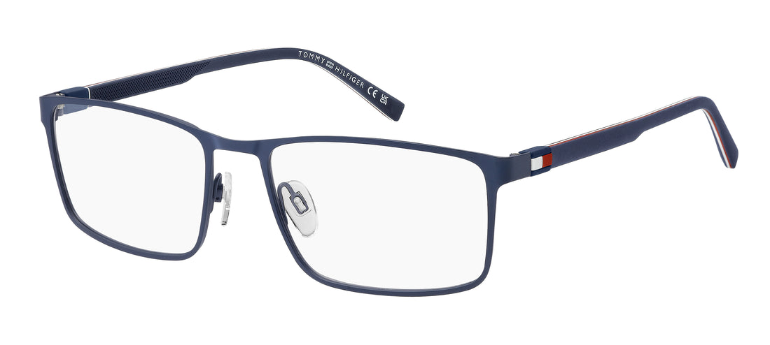 Gafas graduadas tommy hilfiger th 2321 pjp azul rectangular masculino talla 58mm - Vista principal