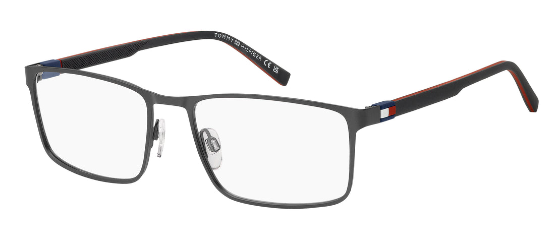 Gafas graduadas tommy hilfiger th 2321 svk plateado rectangular masculino talla 58mm - Vista principal