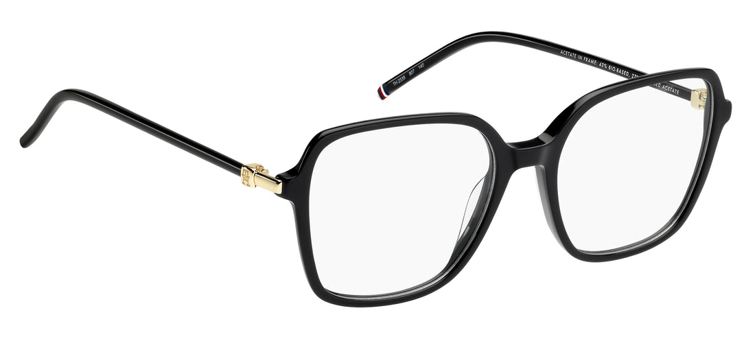 Gafas graduadas tommy hilfiger th 2339 807 negro square femenino talla 52mm - Vista de detalle
