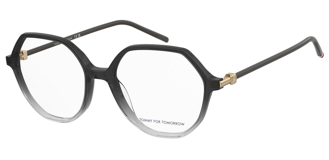 Gafas graduadas tommy hilfiger th 2340 2m0 grey round femenino talla 52mm - Vista principal