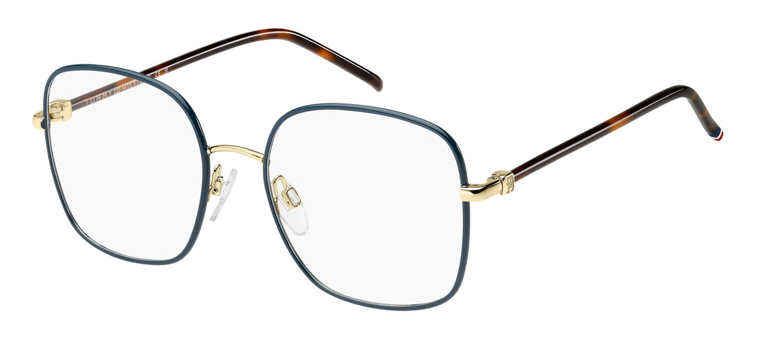Gafas graduadas tommy hilfiger th 2338 5f6 dorado square femenino talla 52mm - Vista principal