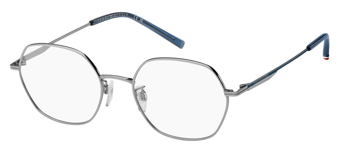 Gafas graduadas tommy hilfiger th 2367/f 6lb plateado square masculino talla 52mm - Vista principal